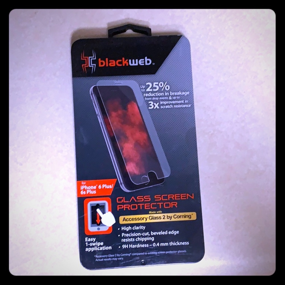Iphone 6 plus glass screen protector. Brand new.